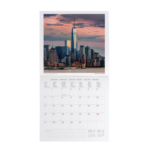 Calendario de Pared 2025-New York