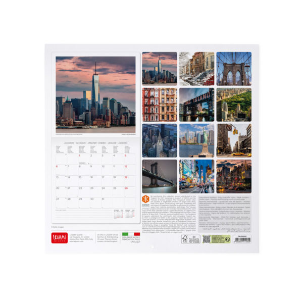 Calendario de Pared 2025-New York