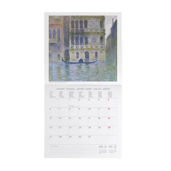 Calendario de Pared 2025 - Claude Monex