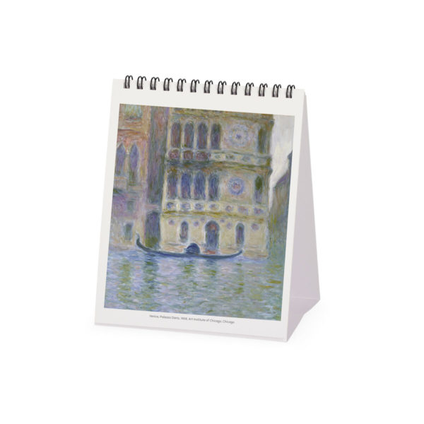 Calendario de Mesa 2025-Claude Monet