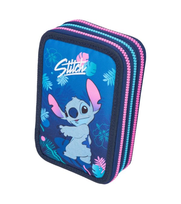 Estuche Escolar con Contenido Stitch