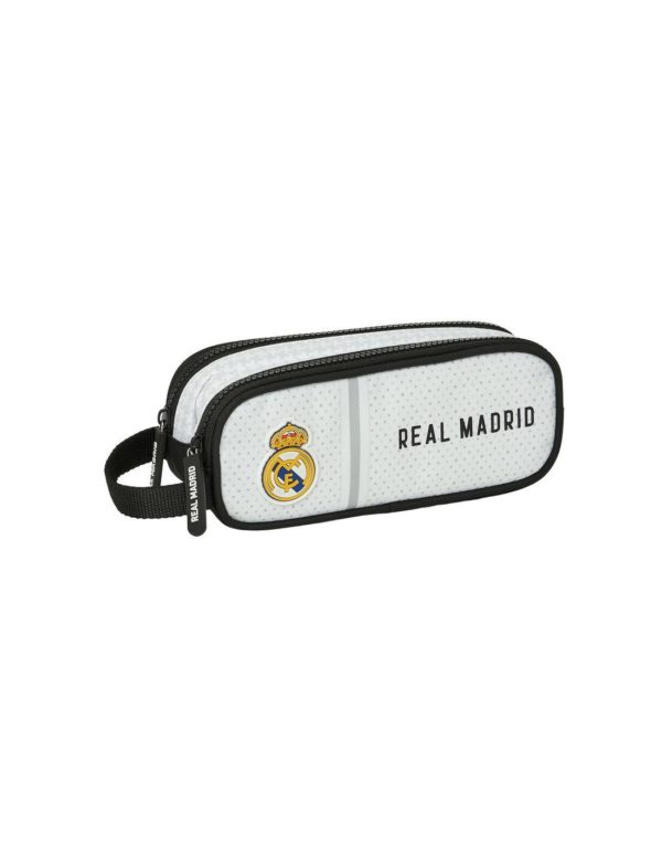 Estuche 2 Cremalleras Real Madrid