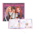 Libro de amistad Rebel Kitty de TOPModel mostrando su diseño llamativo y creativo para guardar recuerdos.