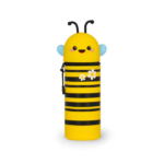 Estuche de Silicona Legami Abeja 2 en 1 con diseño retráctil.