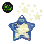 Set de Estrellas Fosforescentes Adhesivas Legami para decoración nocturna.