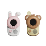 Zoo Walkie Talkie Conejo y Oso de Zoofamily con linterna integrada y alcance de 3 km
