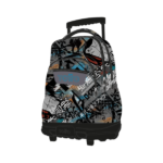 Mochila Escolar con Ruedas Graffiti Totto