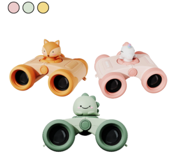 Prismáticos Infantiles Zoo Eyes Zoo Family en diseño Zorro, ideales para niños curiosos