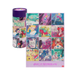 Póster de guía a tamaño real incluido con el Puzzle de Alicia en el País de las Maravillas 1000 piezas de Legami.