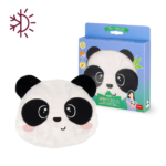 Cojín Térmico con Semillas de Lino de Panda de Legami en forma de cara de panda