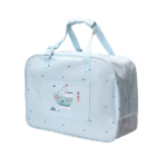 Bolso de Playa Antiarena Fishing Boat Tutete con diseño náutico azul y blanco