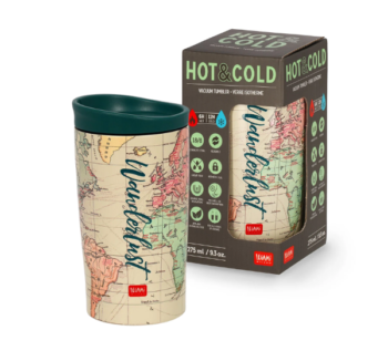 Vaso Termo 275ml Travel Legami colorido y compacto