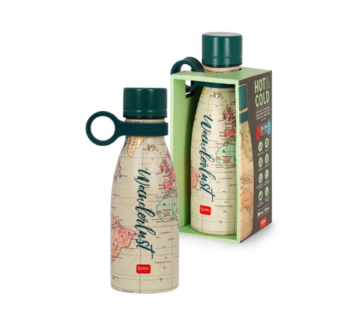 Botella Térmica 300ml Travel Legami sobre fondo blanco