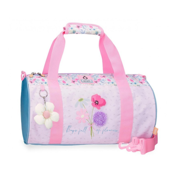 Bolsa de Viaje Full of Flowers de Enso Bolsa de Viaje Full of Flowers de Enso con diseño floral en tonos pastel.