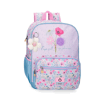 Mochila Infantil Full of Flowers Adaptable a Carro de Enso vista frontal