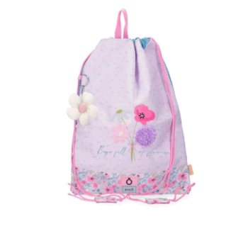 Mochila Saco Full of Flowers de Enso vista frontal