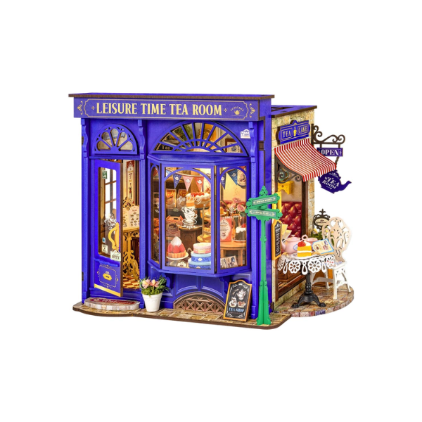 Maqueta Leisure Time Tea Room de RoLife Vista completa de la Maqueta Leisure Time Tea Room de RoLife montada