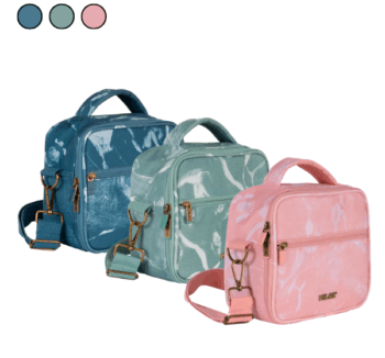 Bolsa Porta Alimentos con 3 Fiambreras de MILAN Lava en los 3 colores