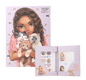 Set de Cartas CAT LOVE de TopModel con hojas de carta decorativas.
