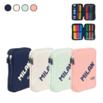 Estuche de Dos Cremalleras Completo de MILAN 430 en 4 colores