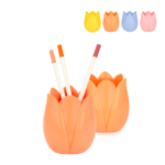 Portalápices de Tulipán – Organizador de escritorio con diseño floral.