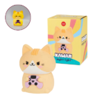 Lámpara de Noche Kawaii de Gamer – Diseño de gato kawaii y luz suave.