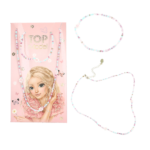 Set de Collar y Pulsera SUMMER FEELING de TopModel – Diseño floral en tonos pastel.