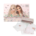 Archivador con Papel de Cartas SUMMER FEELING de TopModel – Diseño primaveral con flores y mariposas.