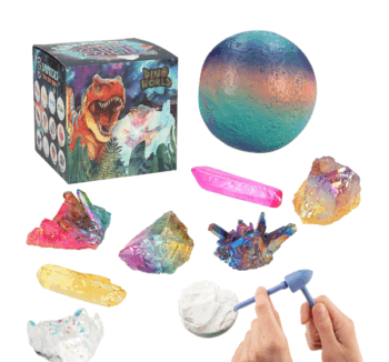 Producto: Set Explorador Galáctico de Dino World – Bola de color con herramientas incluidas.