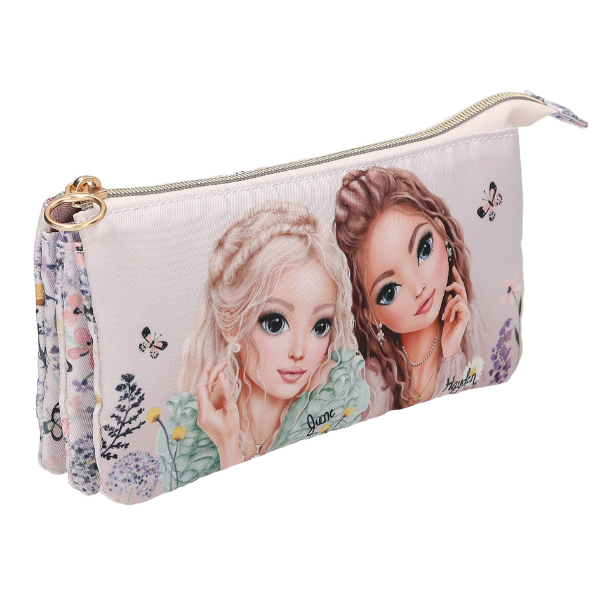 Estuche SUMMER FEELING de TopModel Detalle del print allover en la parte trasera del Estuche SUMMER FEELING.