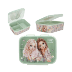 Táper SUMMER FEELING de TopModel con diseño floral y mariposas en verde salvia.
