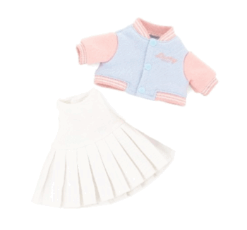 Producto: Conjunto de Ropa Paseo Vespertino para muñeca Lucky Doggy.