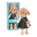 Peluche Lucky Fendi Paris Travel 37cm con temática inspirada en París.