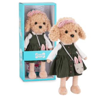 Producto: Peluche Lucky Fendi Paris Travel 37cm con temática inspirada en París.
