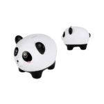 Hucha Pandastic de iTotal con diseño de panda blanco y negro.