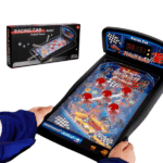 PinBall Racing Car de iTotal con luces encendidas y marcador digital.