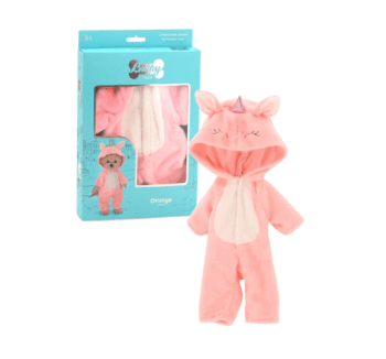 Conjunto de Ropa de Peluche Unicornio completo para Lucky Doggy