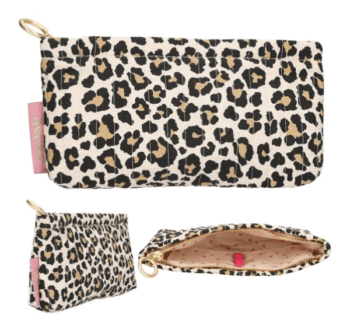 Estuche de Leopardo de TopModel diseño frontal