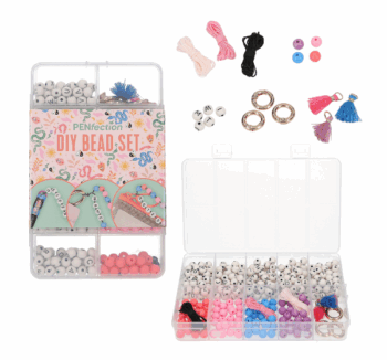 Set DIY de Colgantes Perlas de TopModel con caja transparente