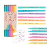 Set de Rotuladores y Subrayadores de TopModel PENfection con 6 colores pastel