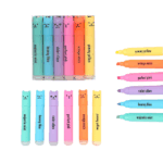 Set Mini Marcadores Borrables de TopModel con colores pastel