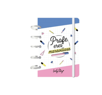 Cuaderno A6 Profe Eres Maravillosa Lovely Story