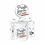 Taza Profe Gracias Por Tanto 330ml con mensaje agradecido