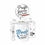 Taza Profe Con Mucha Clase 330ml de cerámica