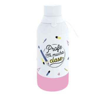 Botella térmica Profe con Mucha Clase 500ml