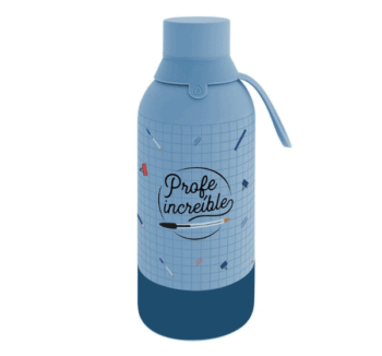 Botella Térmica Profe Increíble de acero inoxidable