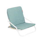 Silla Pequeña para Playa Verde EDEN desplegada sobre la arena