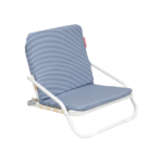 Silla Pequeña para Playa Azul EDEN desplegada en la arena