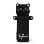 Estuche Super Soft Kitty de Legami en forma de gatito suave.