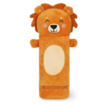 Estuche Super Soft León de Legami con diseño de animal tierno.